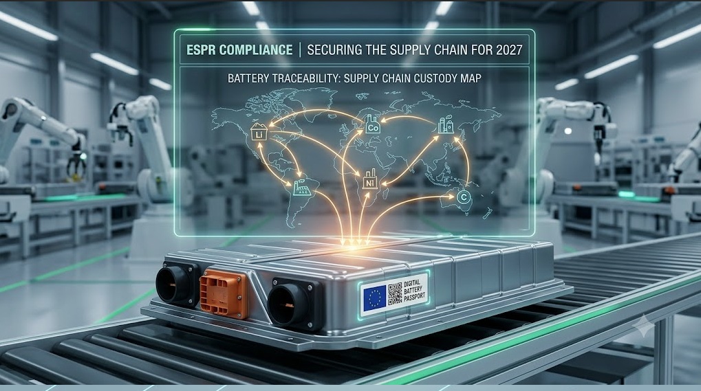 ESPR & Battery Traceability: Securing Your Supply Chain for 2027